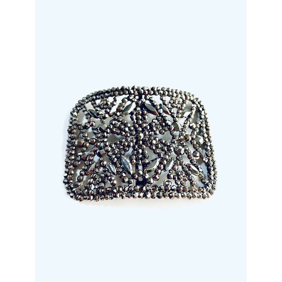 Antique VTG Victorian Berlin Iron Geometric Buckle main image 5